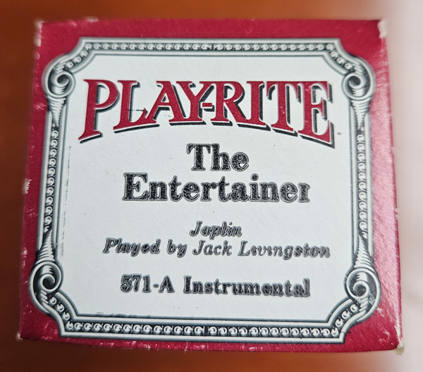 Playrite The Entertainer