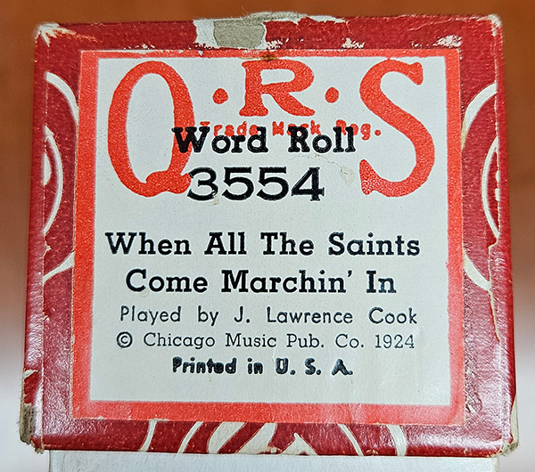 QRS When All The Saints