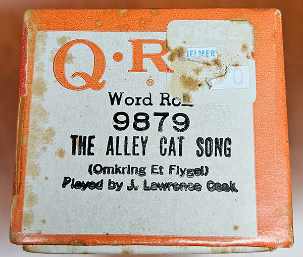 QRS The Alley Cat Song