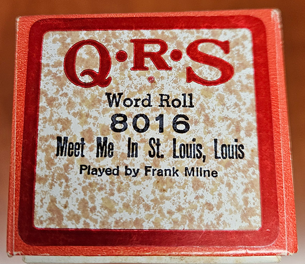 QRS Meet Me In St Louis Louis