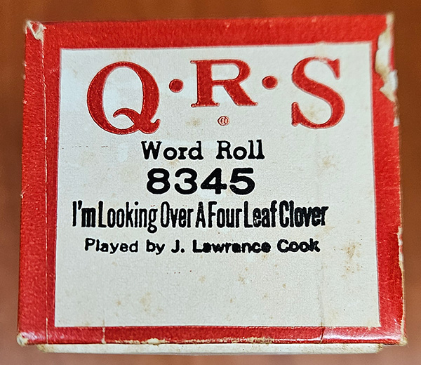 QRS Im Looking Over A Four Leaf Clover