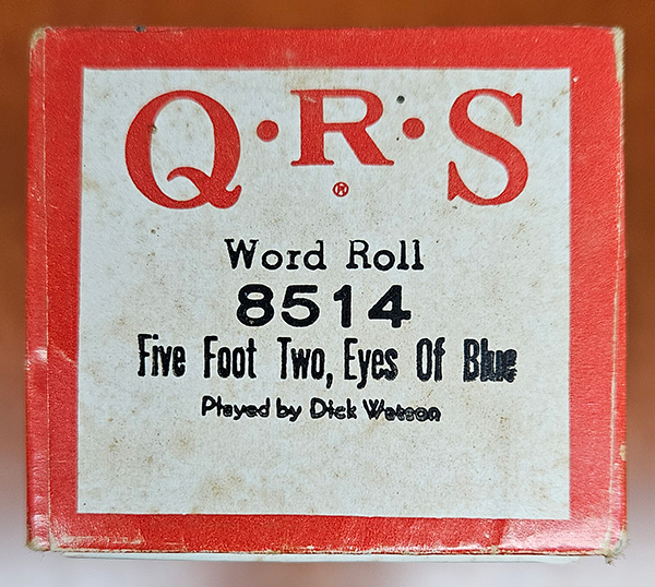 QRS Five Foot Two Eyes of Blue