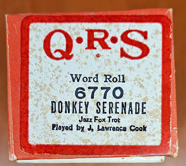 QRS Donkey Serenade