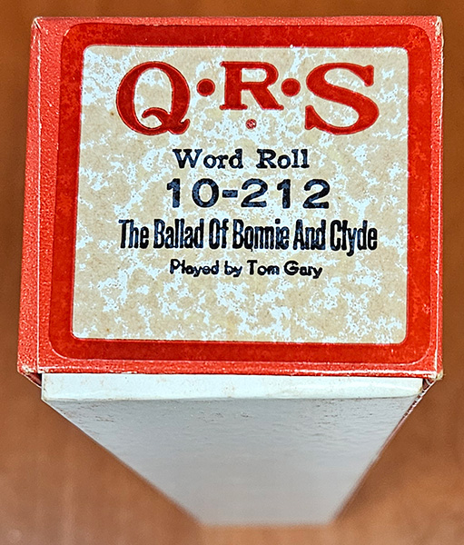 QRS The Ballad of Bonnie and Clyde