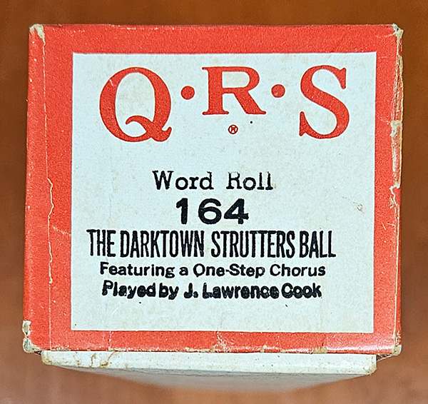 QRS The Darktown Strutters Ball