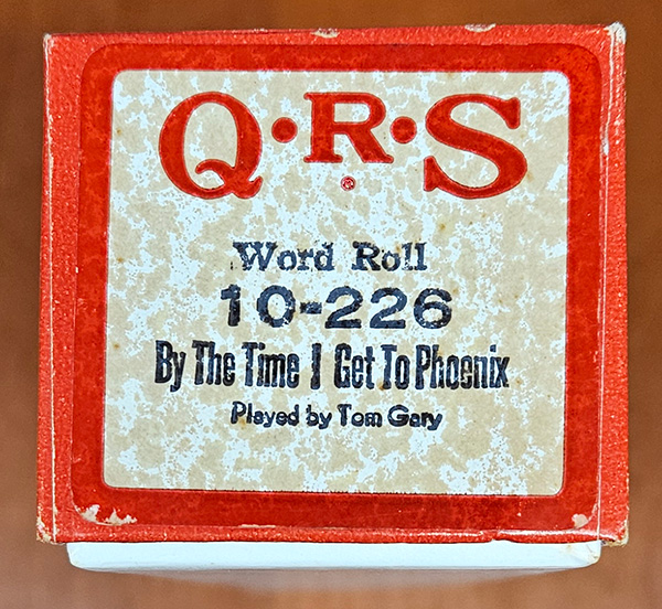 QRS By the Time I Get To Phoenix
