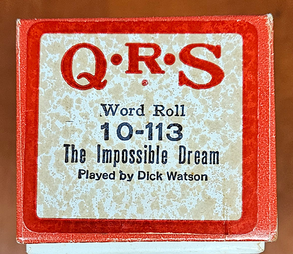 QRS The Impossible Dream
