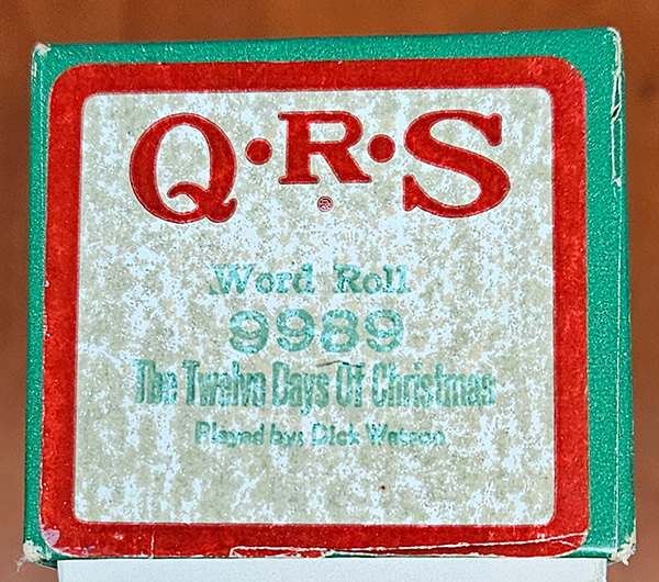 QRS The Twelve Days of Christmas