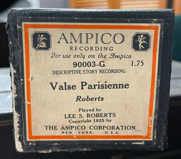 Ampico Valse Parisienne