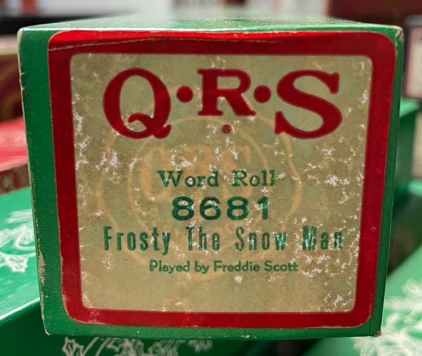 QRS Frosty the Snowman